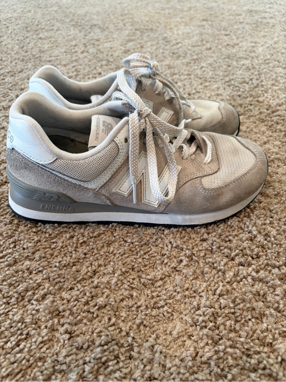 New Balance 574 Classic Sneakers - Light Gray